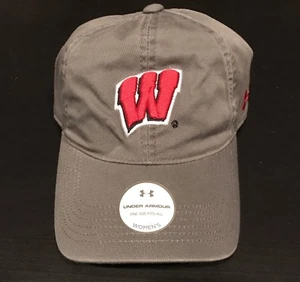 Wisconsin Badgers Under Armour UA Adjustable Hat OSFA NWT Women's NWT - Picture 1 of 7