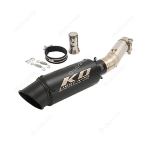 CBR500R 2013-2019 for Honda CB500F/X Slip On Muffler Exhaust Tips Black Silencer - Picture 1 of 13