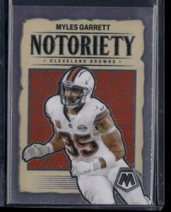 2024 Panini Mosaic #16 Myles Garrett Notoriety Cleveland Browns - Picture 1 of 2