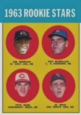 PETE ROSE w/ JOE MORGAN 63 CUSTOM ART CARD #### BUY 5 GET 1 FREE ###