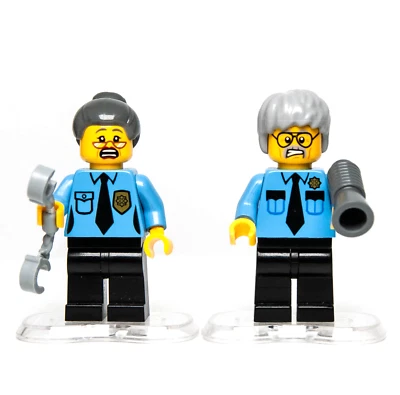 Nuevo (Lof of 2) LEGO Película Ma & Pa Cop Minifiguras Kragle 70809 (tlm019 tlm020) Foto 1 de 4