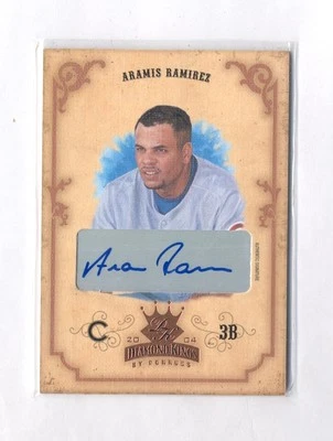 2004 Diamond Kings Diamond #74 Aramis Ramirez Auto 85/100  - Image 1 of 2