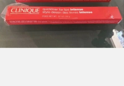 Clinique Quickliner For Lips Intense 05 Intense Passion NEW FRESH BOXED - Image 1 of 2