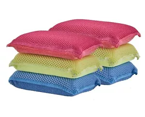 Miracle Microfiber Sponges For Kitchen Kosher Nonscratch Sponge Scrubber Heavy D - Picture 1 of 9