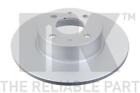 2X Brake Discs Pair Solid Fits Fiat Croma 154 2.5 Rear 93 To 96 251Mm Set Nk New