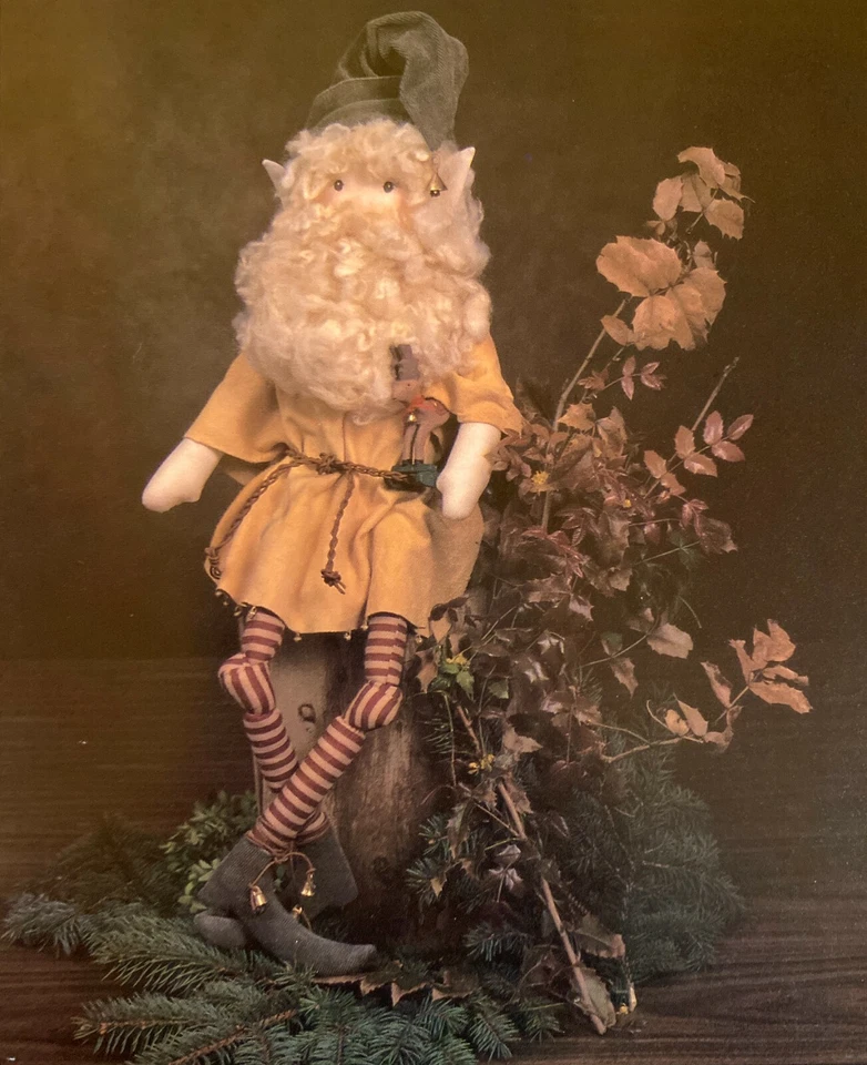 Elf Sewing Pattern - "Jingles" - 30" Tall Doll - Vintage - Best Seller - Image 1 of 4