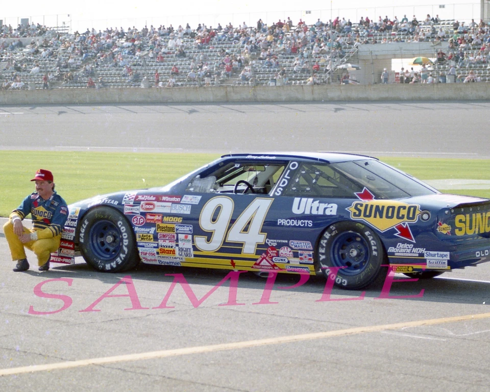FOTO BRILLANTE #12 TERRY LABONTE #94 SUNOCO PRIMER PLANO EN DAYTONA 8X10 Foto 1 de 1