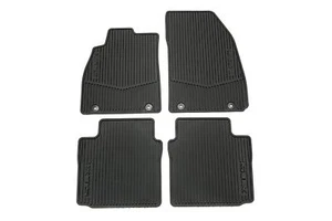 2013-2018 Cadillac XTS All Weather Front & Rear Floor Mats 22757756 Black OEM GM - Picture 1 of 1