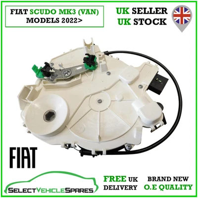 OE NEW FIAT SCUDO MK3 (VAN) BACK END REAR DOOR LOCK ACTUATOR 2022> - Image 1 of 4