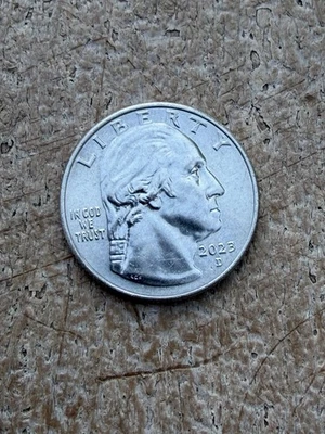 ERROR - 2023 D - Jovita Idar Quarter Error Coin Mint “IN COD WE TRUST” Rare D - Image 1 of 2