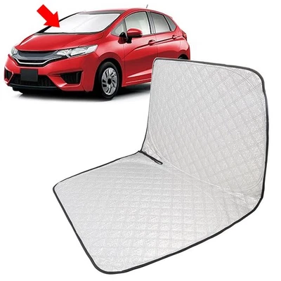 Car Foldable Windshield Sun Shade Visor Protector Custom For Honda Fit 2015-2020 - Image 1 of 4