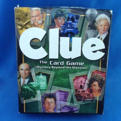 Clue The Card Game "Mystery Beyond The Mansion" 2002 100% Complete - Image 1 of 2