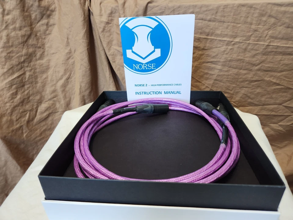 Nordost Frey 2 interconnect cable 1.5M XLR/XLR - Image 1 of 4