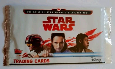 Die Reise zu Star Wars Die Letzten Jedi Disney Topps Neu 5 Cards Pack Last Jedi - Bild 1 von 2