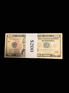 20 Uncirculated $10 Bills 2017 Series – Sequential Collector Set - Picture 1 of 3