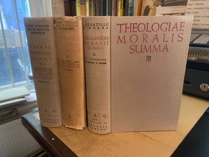 Sacrae Theologiae Summa 3 Vols 1955 Good Dogmatic Theology Catholic Latin 1st HB - Picture 1 of 1