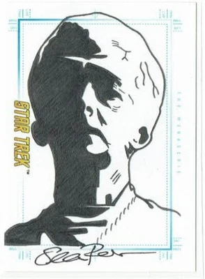 Star Trek TOS Art & Images Sketch Card The Menagerie by Sean Pence - Image 1 of 2
