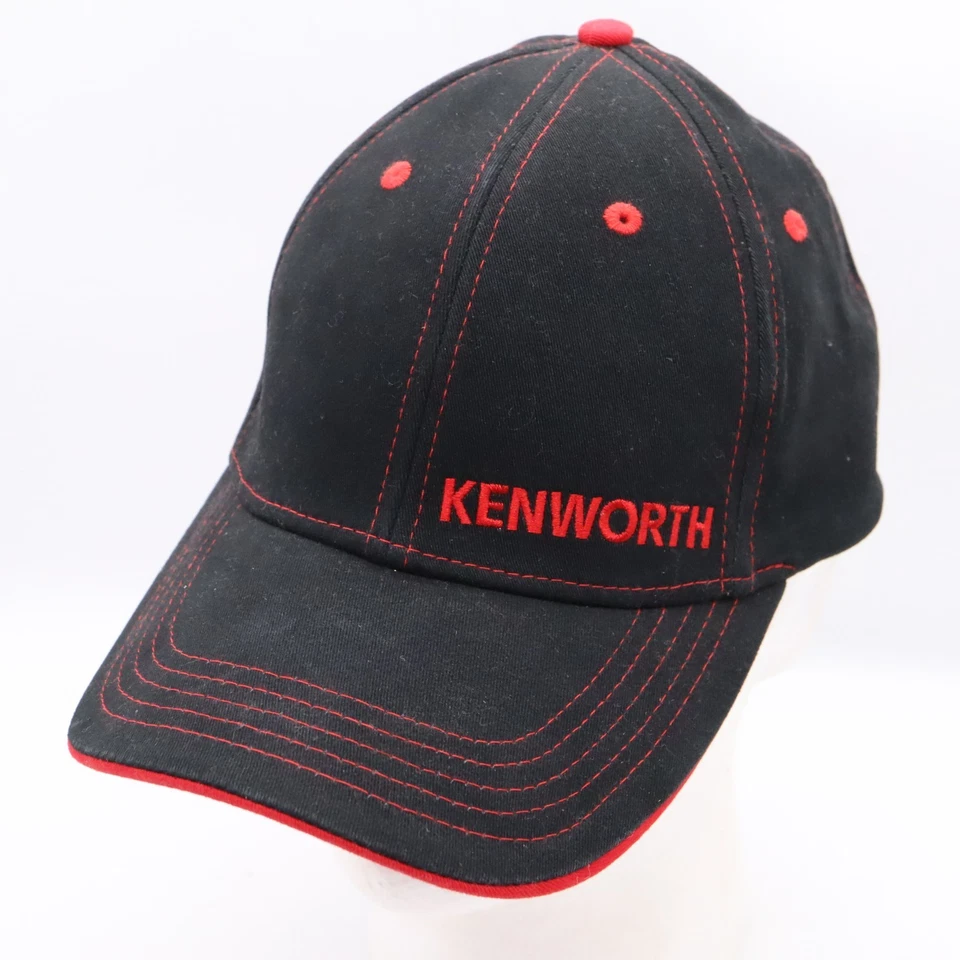 Gorra Kenworth negra y roja elástica ajustada adulto talla única Foto 1 de 4