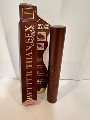 Too Faced Better Than Sex Mascara Chocolate - FS 8.0mL / 0.27oz NIB Free Ship - Image 1 of 3