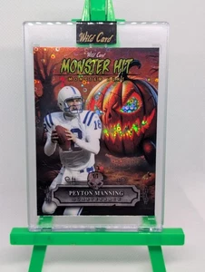 PEYTON MANNING 2025 WILD CARD MONSTER HIT  1/1 Pumpkin  - Picture 1 of 1