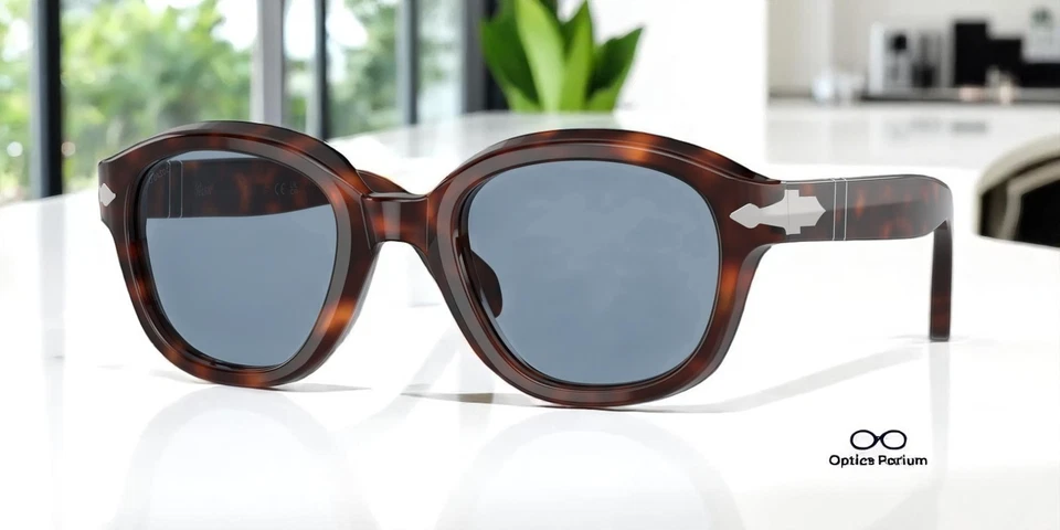 Gafas de sol para mujer PERSOL PO0060S 24 56 azul habana 52 mm Foto 1 de 2