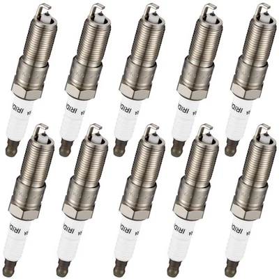 2314 Set of 10 Iridium Spark Plugs For 2001-2010 Dodge Grand Caravan Foto 1 de 4