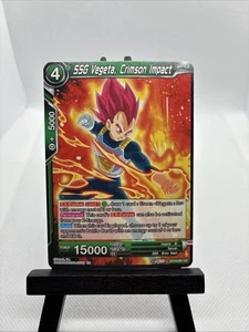 Dragon Ball Super Card Game SSG Vegeta, Crimson Impact Fighter's Ambition... - Picture 1 of 2