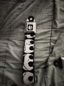 The Nightmare Before Christmas Jack lizenzierter Sicherheitsgurt Stil Schnalle - Bild 1 von 1