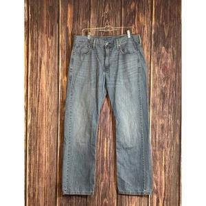 Pantalones de mezclilla Levi's 569 para hombre W33 L30.5 calce suelto pierna recta lavado claro - Imagen 1 de 21