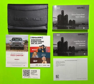 2022 GMC CANYON / CANYON DENALI Factory Owners Manual Set & Case *OEM* - Picture 1 of 7