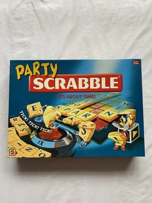 Party Scrabble Board Game Mattel 2004 Edition (Complete) - Image 1 of 4