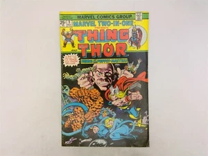 Marvel Two-In-One #9 Marvel Comics 1975 VG Thing & Thor! - Foto 1 di 2
