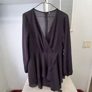 "DAMEN LANGARM V-AUSSCHNITT KLEID"" Größe XL" - Bild 1 von 2