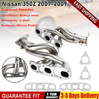 Stainless Exhaust Header Kit For Nissan 350Z 370Z & 2008-2013 Infiniti G37 - Image 1 of 4