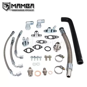 MAMBA Turbo Oil & Water Line Kit For TOYOTA CELICA 3S-GTE ST185 ST205 GT4 CT26 - Bild 1 von 11