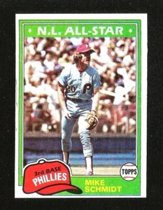 1981 Topps BASEBALL #540 MIKE SCHMIDT EX+/EXMINT HOF PHILADELPHIA PHILLIES (SB2) - Picture 1 of 1