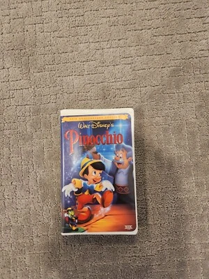 Pinocchio, 60th Anniversary Edition, Walt Disney VHS Foto 1 de 4