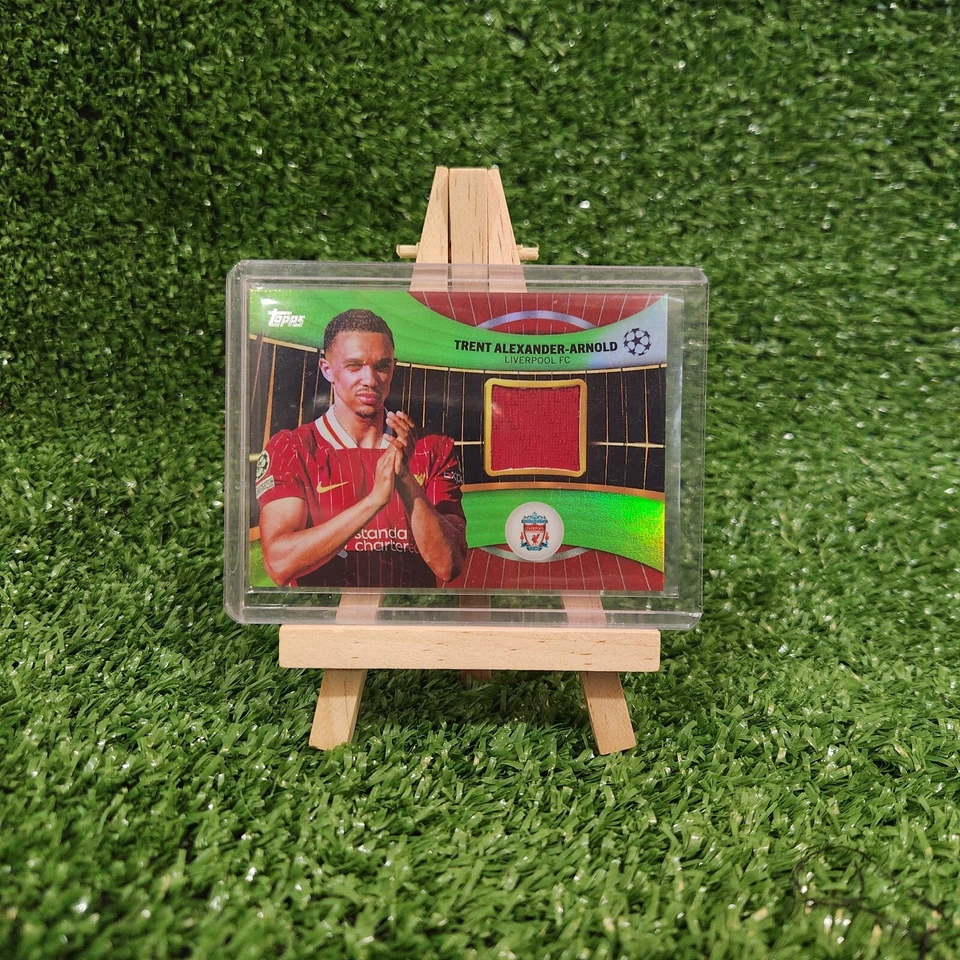 TRENT ALEXANDER-ARNOLD 2023-24 PANINI SELECT PREMIER LEAGUE GREEN JERSEY /199 - Image 1 of 2