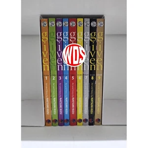 Given Manga Vol.1-9 Full Complete Set by Natsuki Kizu English Version Comic - Bild 1 von 3