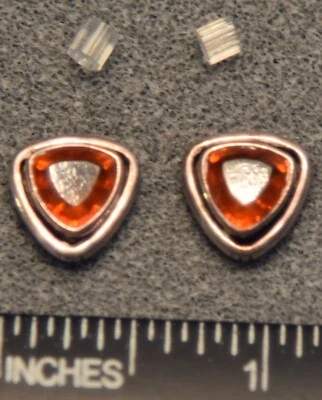 Aretes de ámbar y plata de ley 925 de Janice Girardi Designs, JGD Foto 1 de 2