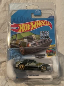 DieCast Hotwheels Zamac ['92 Ford Mustang], Art Cars 1/10 2020 Sealed - Picture 1 of 3