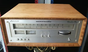 Einzigartiger Marantz Stereophonic Tuner 2120 im handgefertigten Bambus Woodcase - Bild 1 von 12