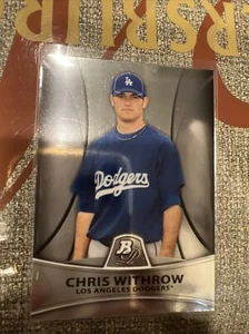2010 Bowman Platinum Prospects Baseball #PP21 Chris Withrow 🔥 0604 - Picture 1 of 2