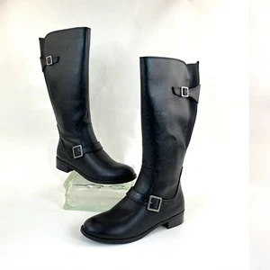 LifeStride Spell schwarz Kraft hohe Reit-/Bikerstiefel Damen mittlere Weite - Bild 1 von 8