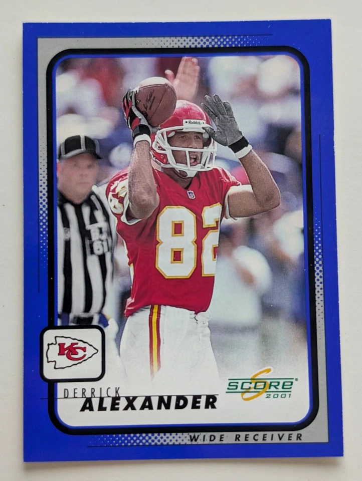 2001 Score - #97 Derrick Alexander - Kansas City Chiefs - Image 1 of 3
