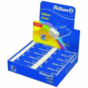 Paquete De 20 Piezas Gomas Para Borrar Blancas Al 20 Pelikan DFH - Imagen 1 de 1