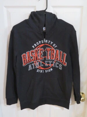 New ProSpirit Property of Basketball Black Hoodie Sweatshirt Youth Large 12/14 - Image 1 of 3