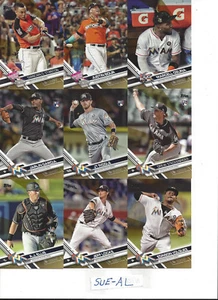 2017 TOPPS Update Gold #/2017 Giancarlo Stanton HR Miami Marlins US 65 READ!!! - Imagen 1 de 2