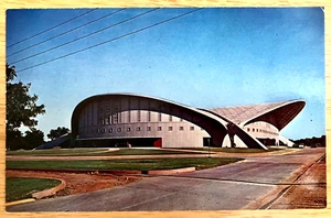 New University Of Georgia Coliseum, Athens, Ga. Vintage Postcard ~ Excellent - Picture 1 of 2