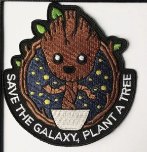 Save the Galaxy, Pflanzen Sie ein Baumabzeichen/Aufnäher (Baby Groot, Wächter der Galaxie - Bild 1 von 1